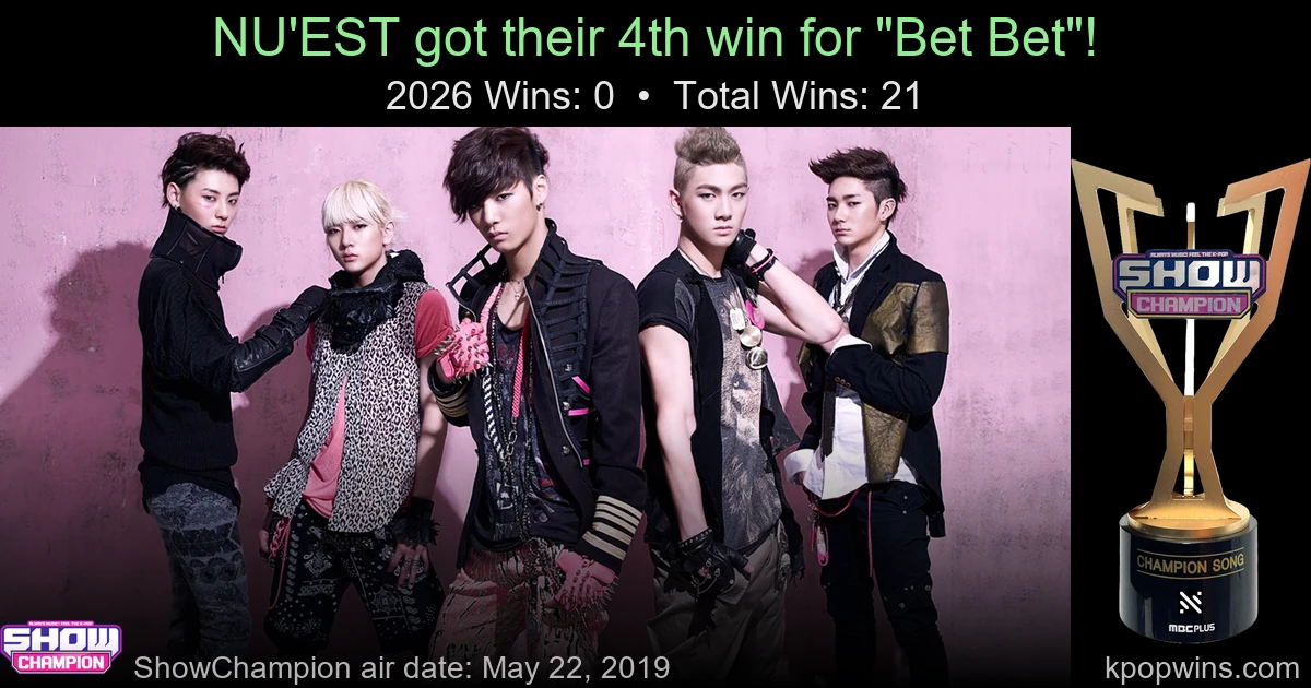 NU'EST - Bet Bet
